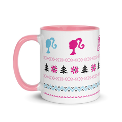 Barbie Holiday Print Mug