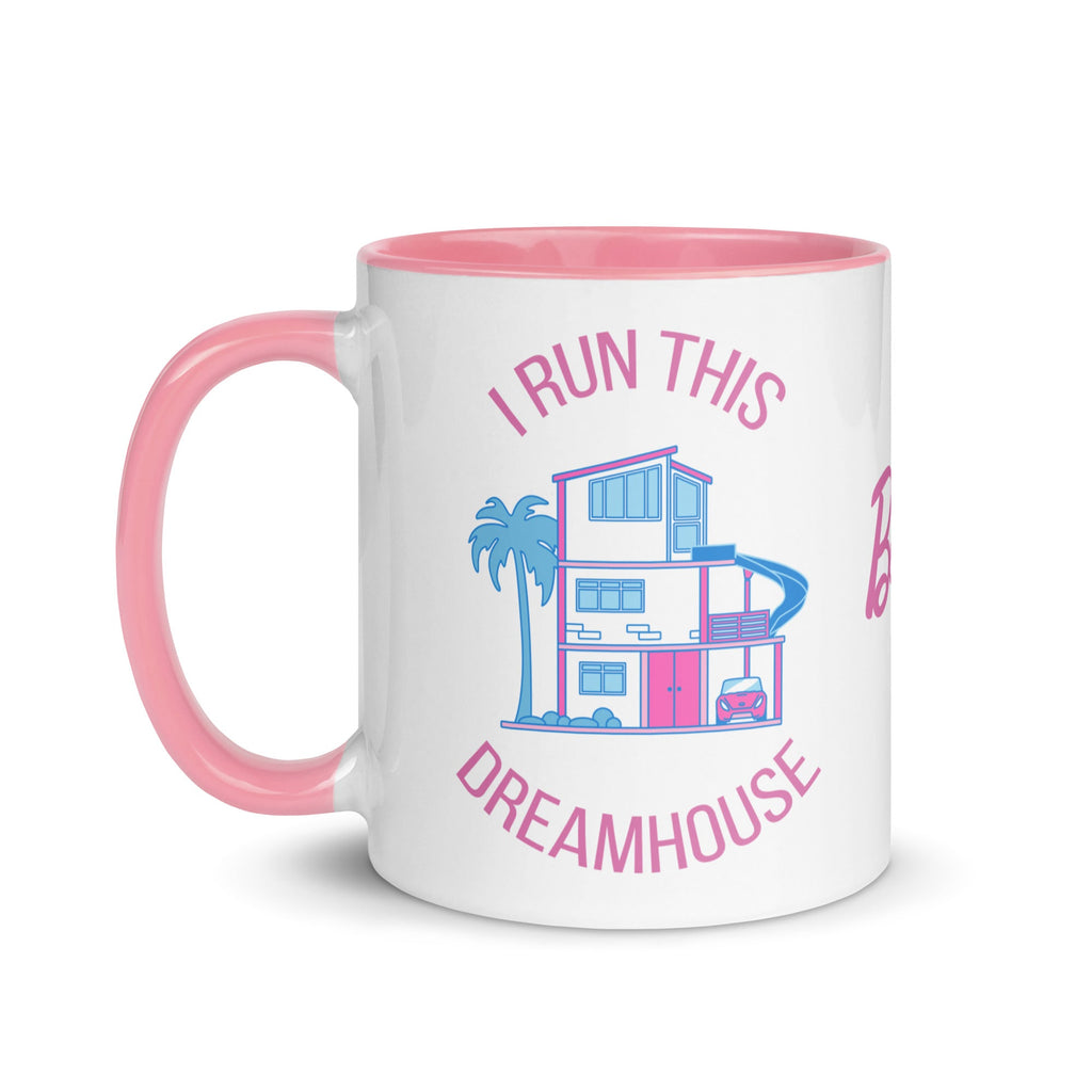 Barbie I Run This Dreamhouse White Mug