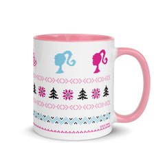 Barbie Holiday Print Mug