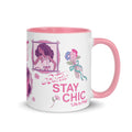 Barbie Stay Chic White Mug
