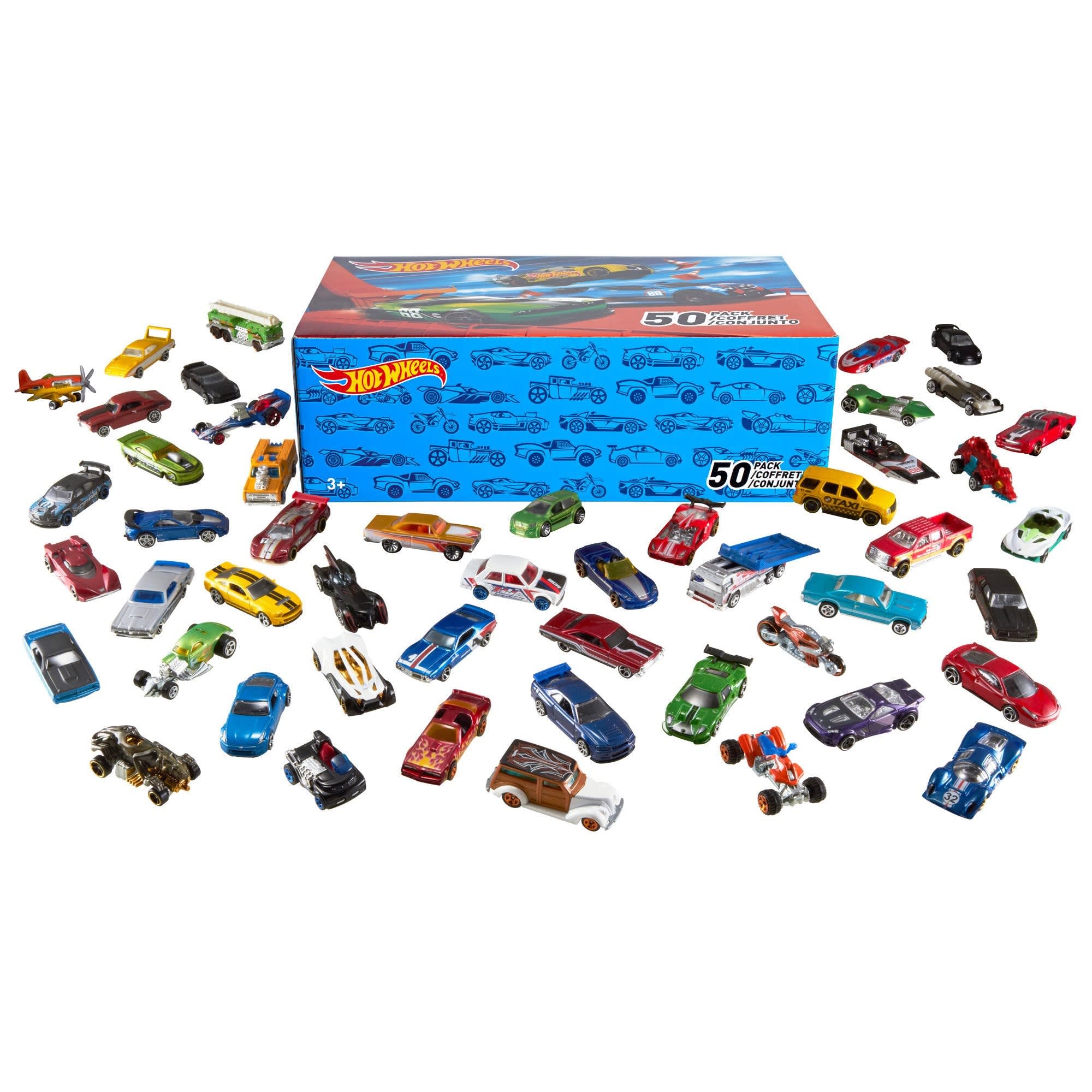 Hot Wheels Mainline 100-Car Case Pack