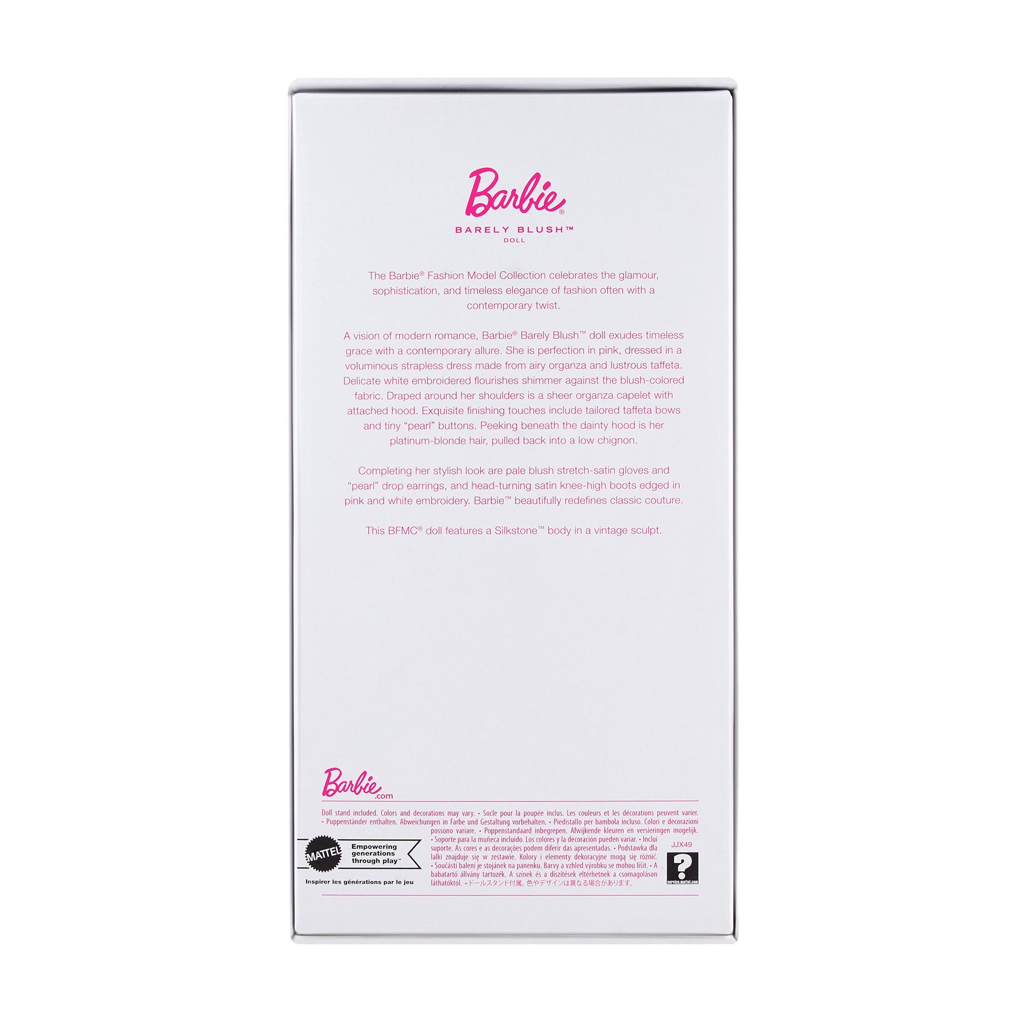 Barbie Fashion Model Collection Barely Blush Doll