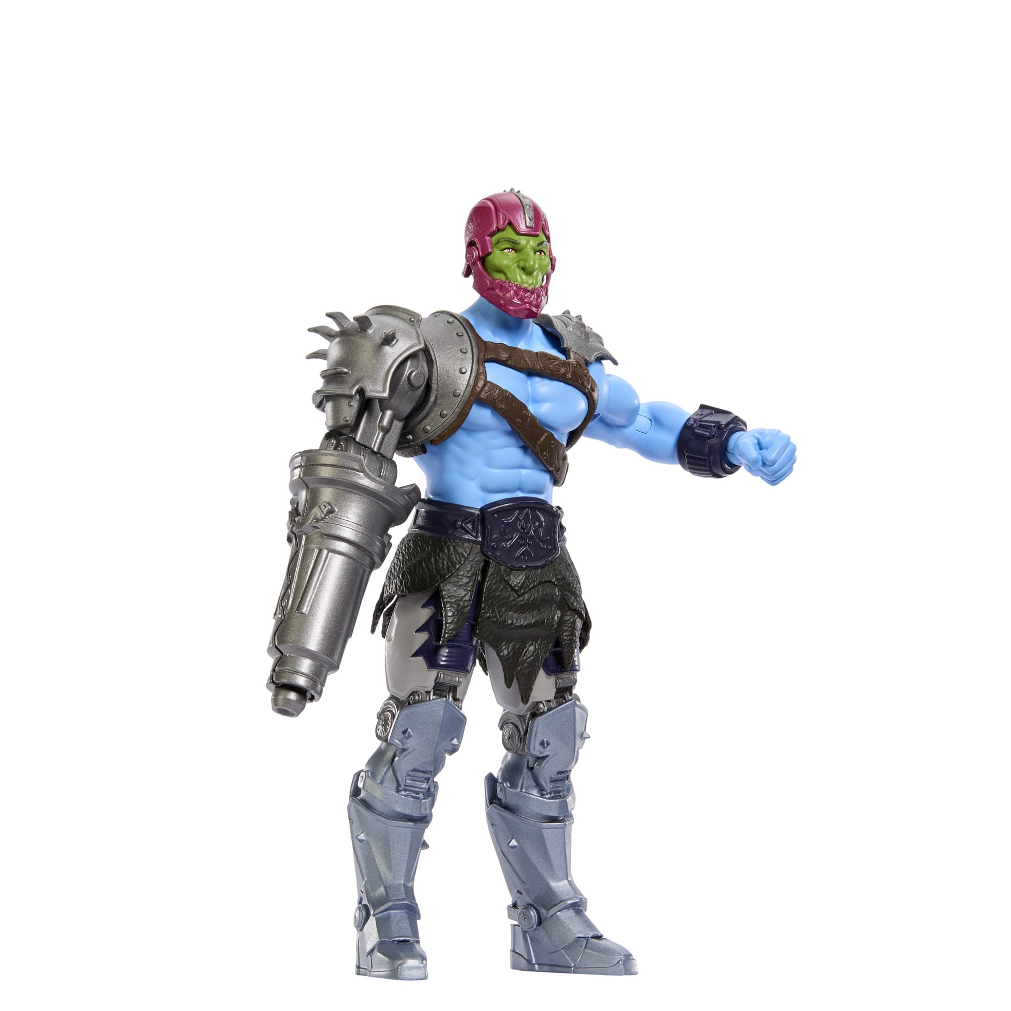 Masters of the Universe Cannon Transform Trap Jaw Feature Action Figure