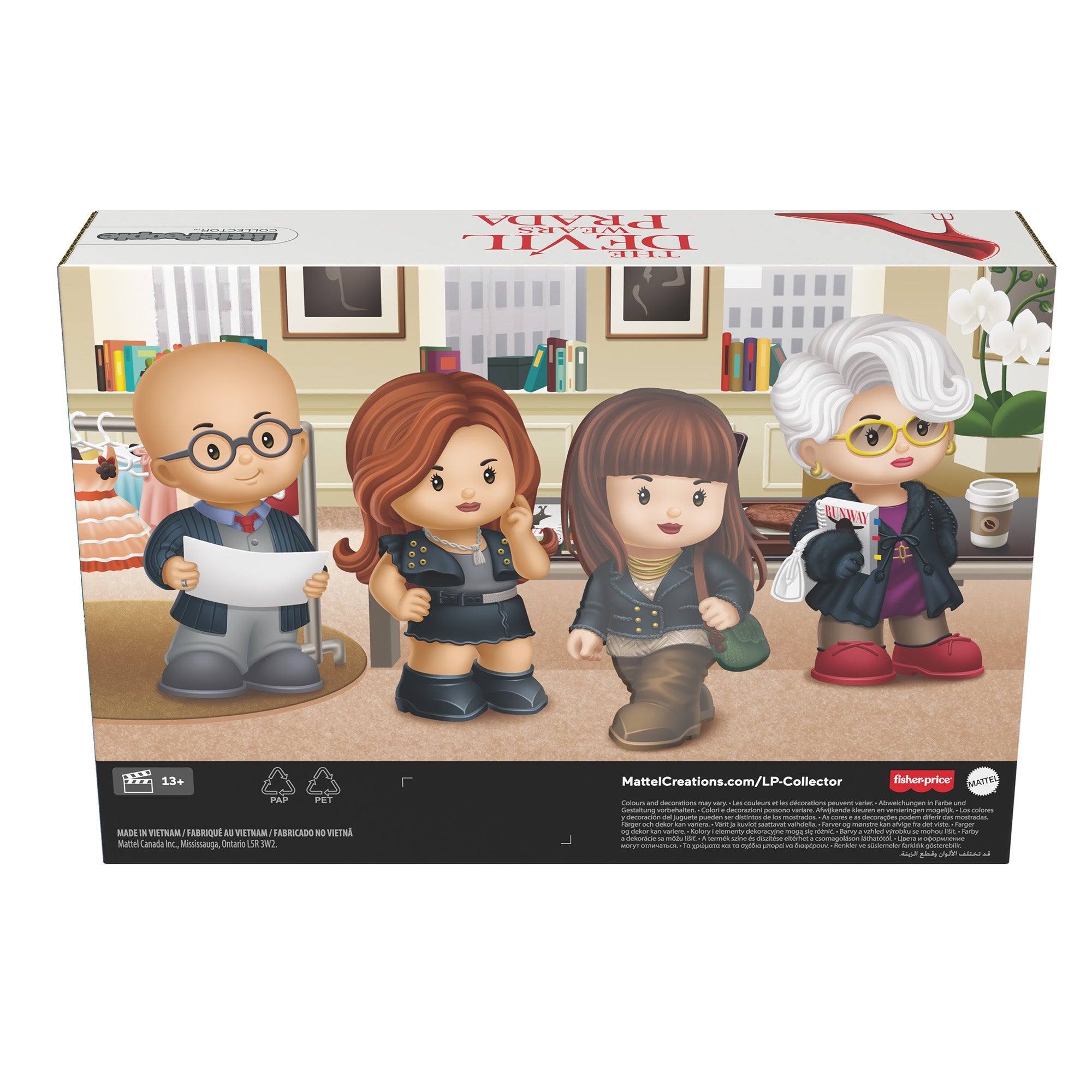 Little People Collector The Devil Wears Prada Figure 4-Pack Special Edition Set