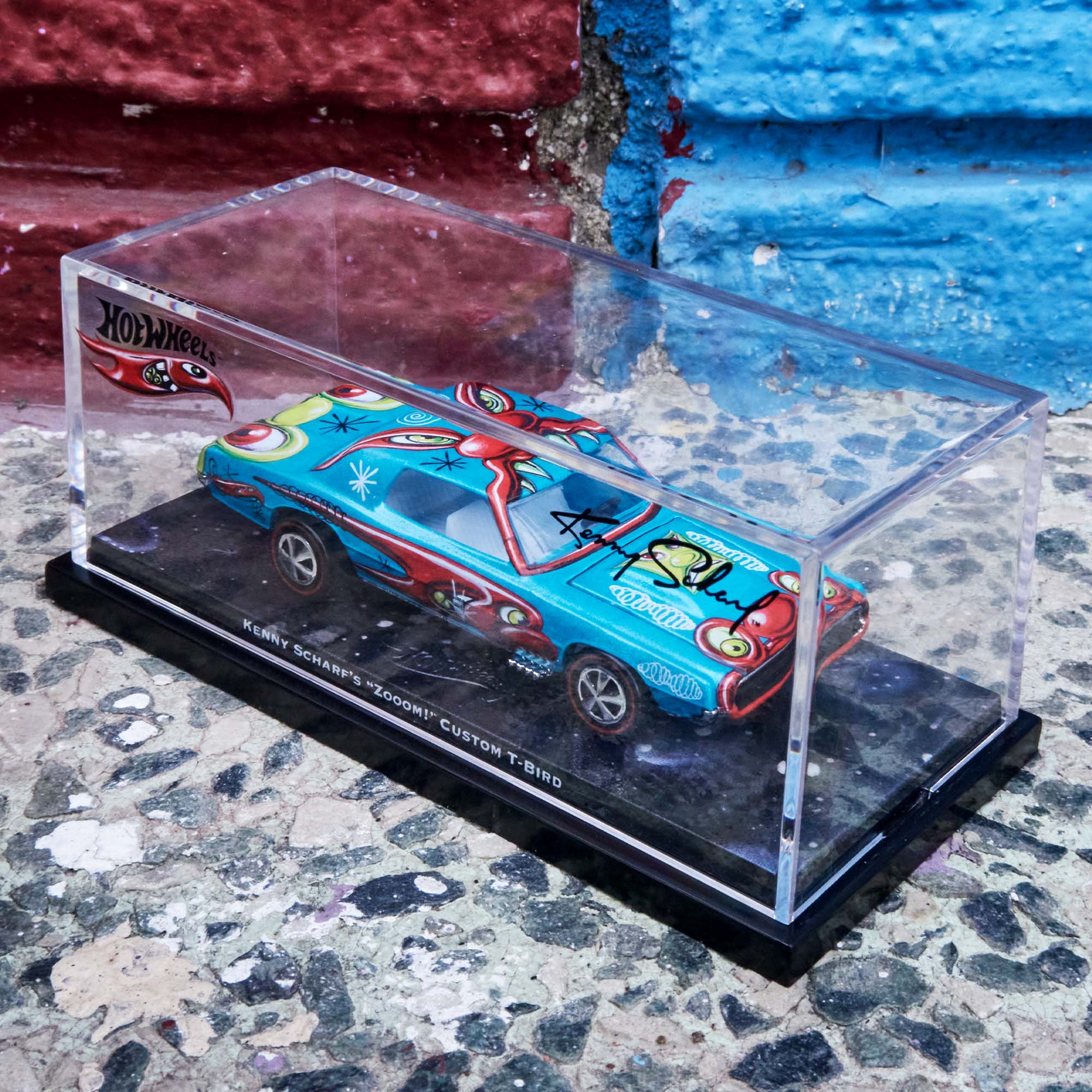 Hot Wheels x Kenny Scharf Custom T-Bird