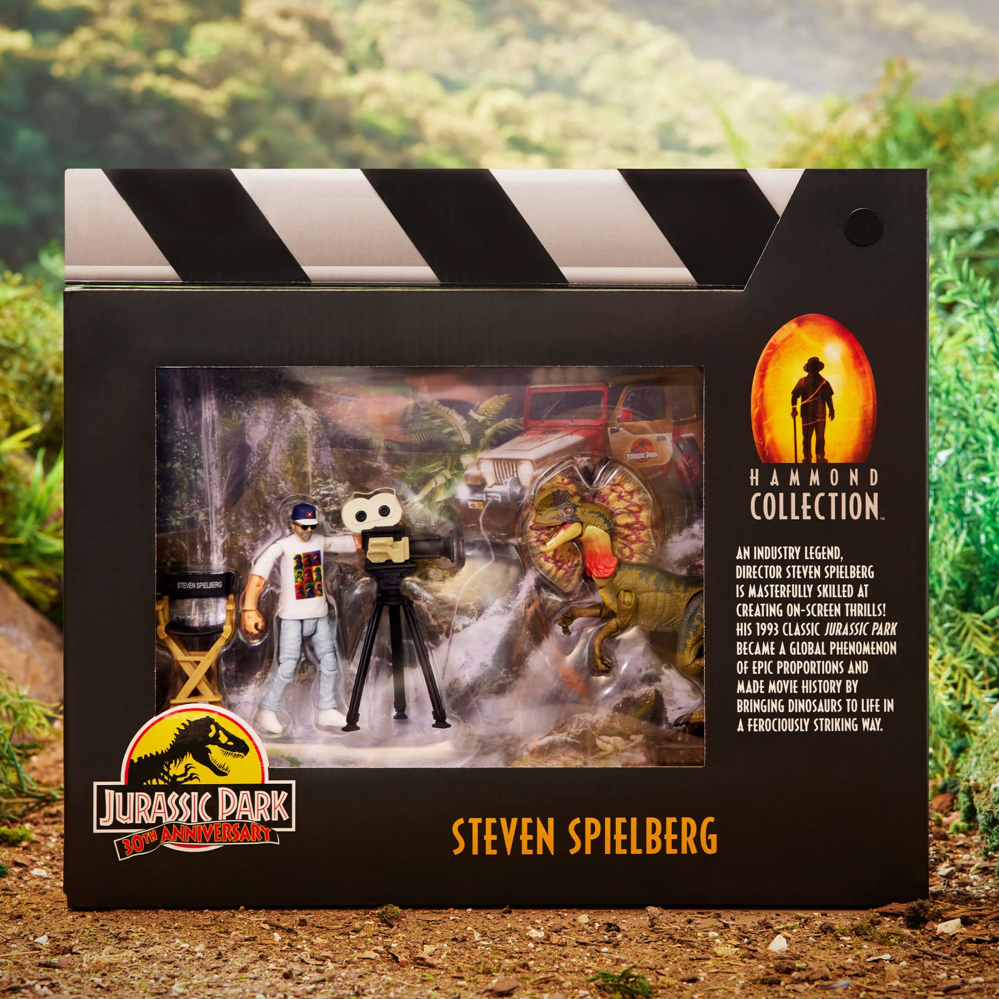 Jurassic Park 30th Anniversary Steven Spielberg Figure