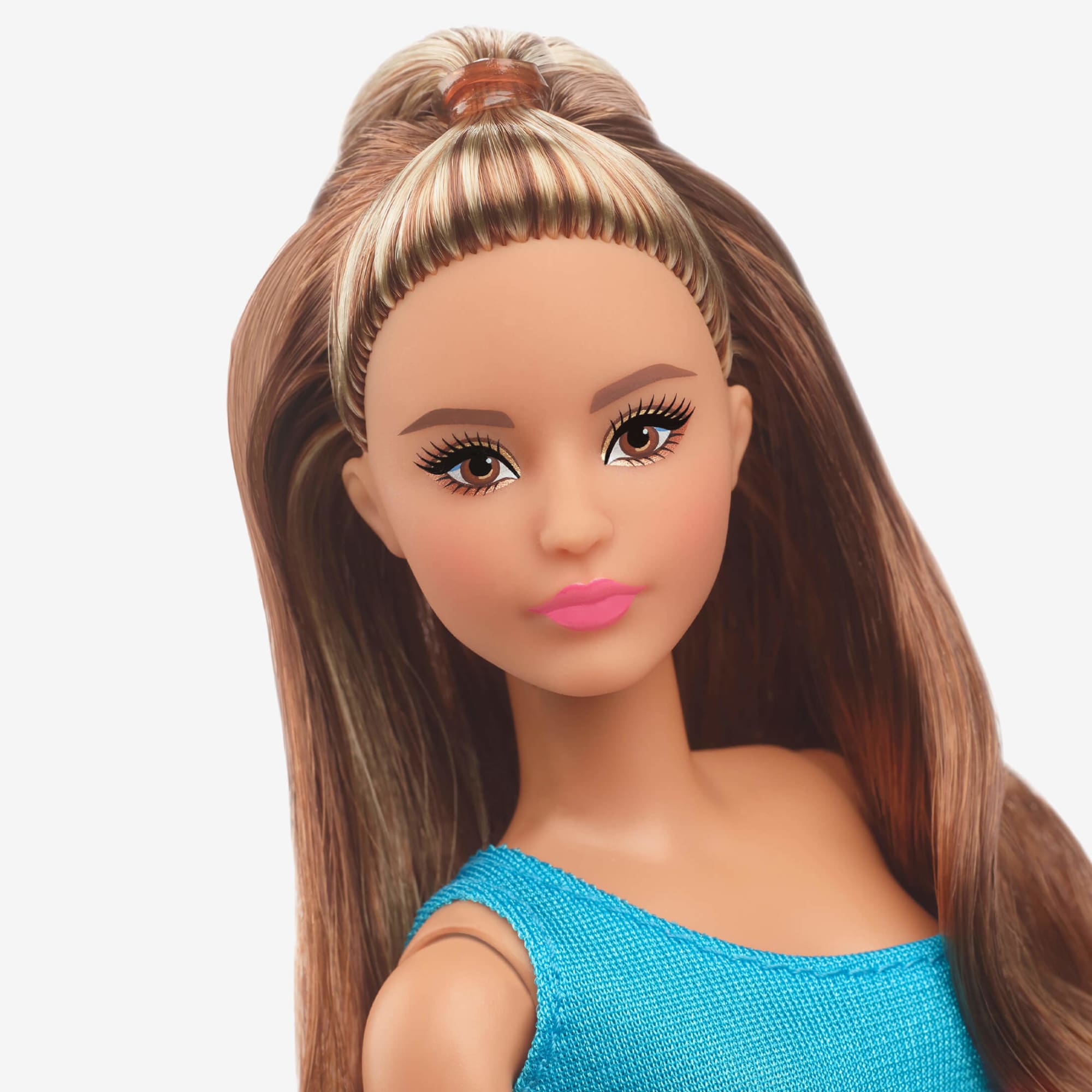 Barbie Looks Doll (Petite, Long Brunette Hair)
