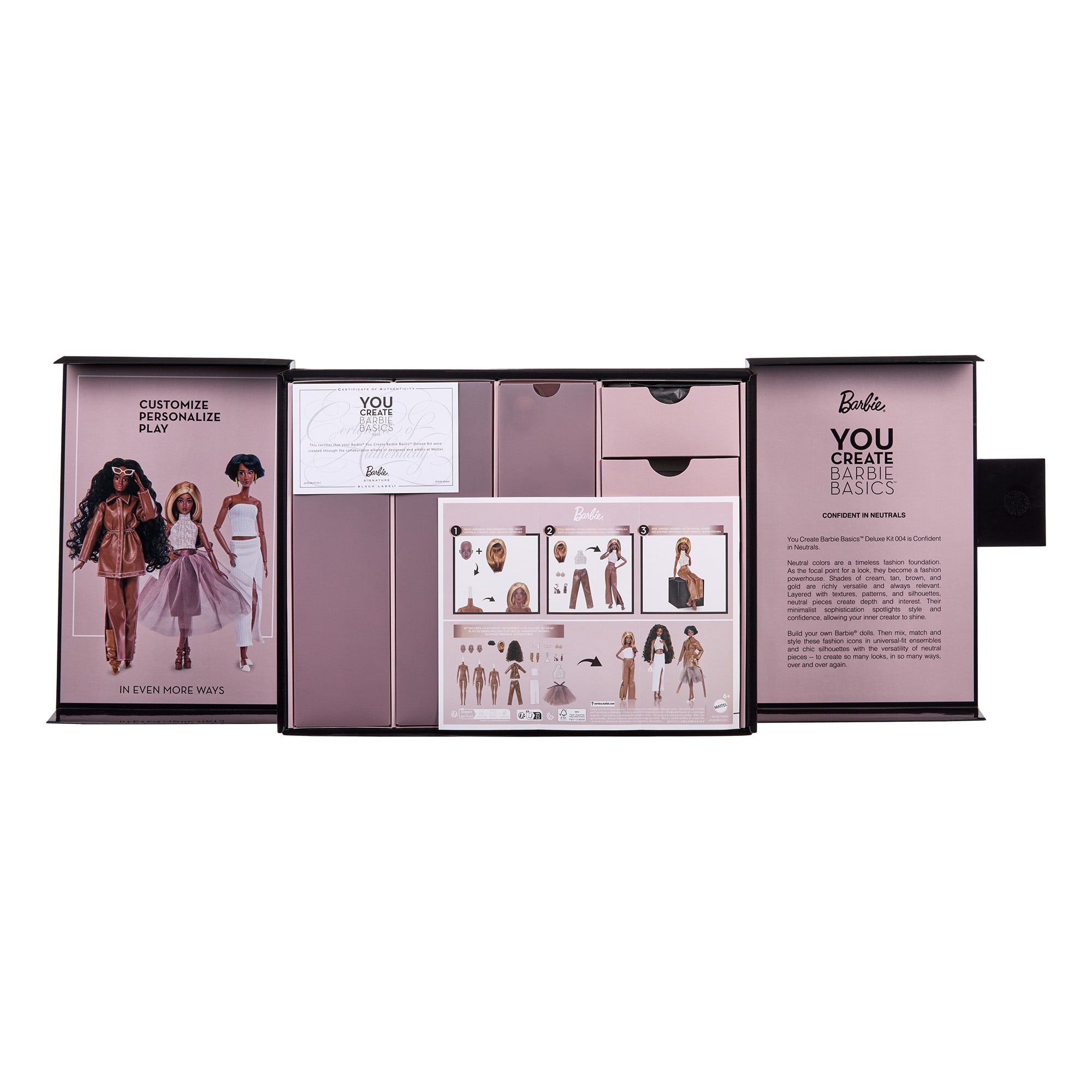 Barbie Signature You Create Barbie Basics Deluxe Kit #4