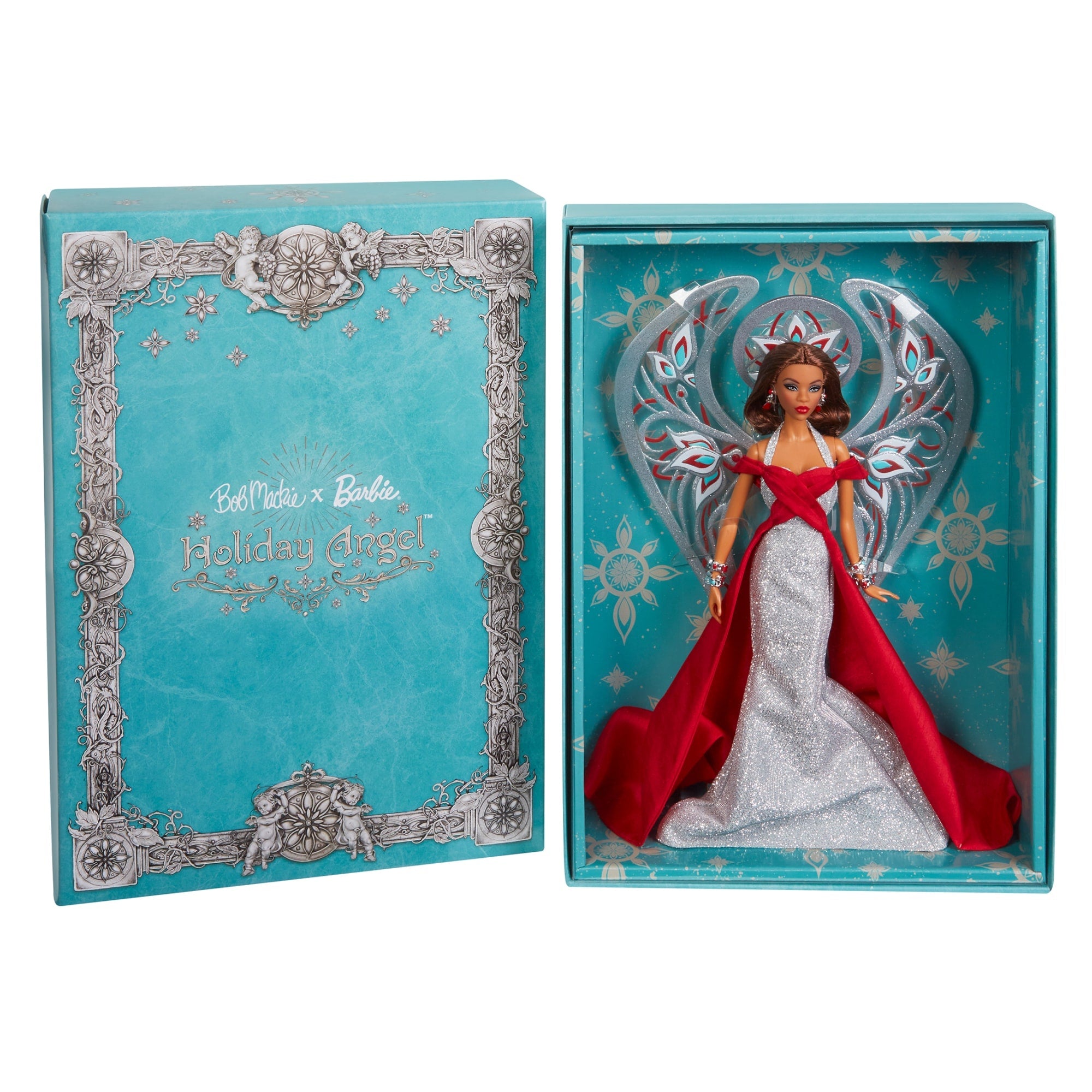 Barbie x Bob Mackie 2023 Holiday Angel Doll